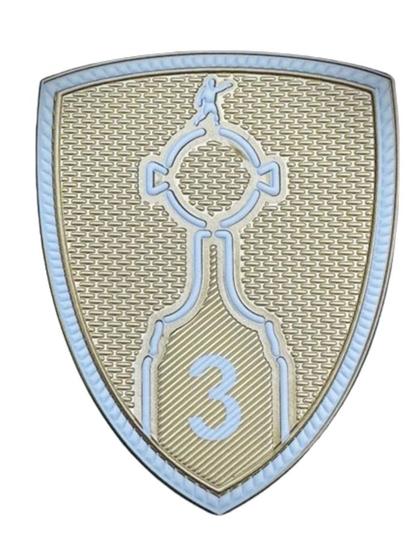Imagem de Patch libertadores 2024 - 3 Titulos Oficial Conmebol