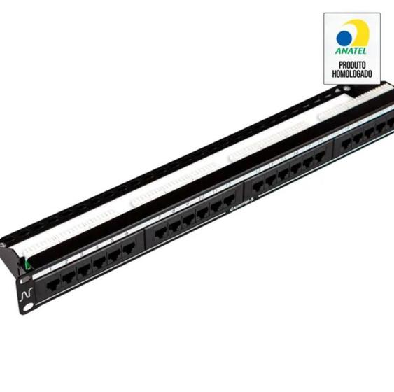 Imagem de Patch Panel 24 Portas CAT.5E Nexans