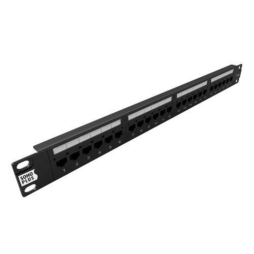 Imagem de Patch panel 24 portas cat.5e sohoplus t568a/b 35050401