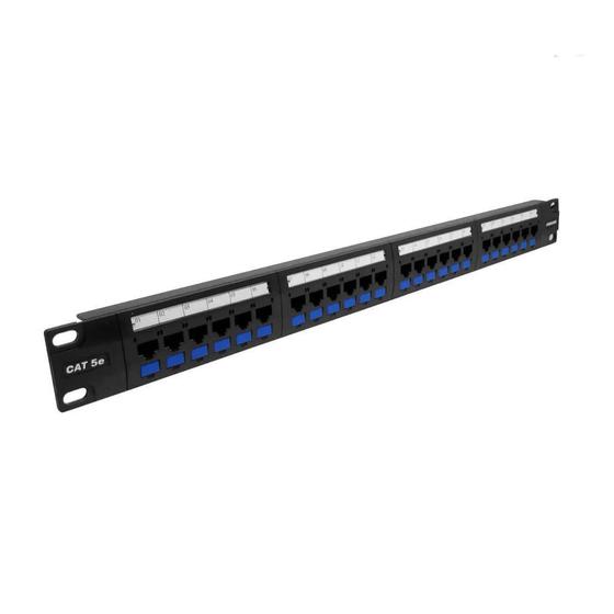 Imagem de Patch Panel 24 Portas CAT5e MultiLan Furukawa