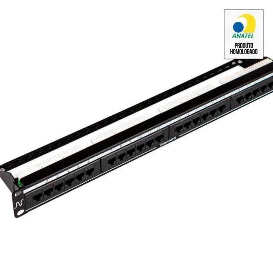 Imagem de Patch Panel CAT.5E 24 Portas Nexans