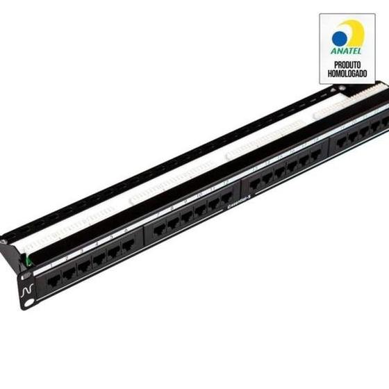 Imagem de Patch Panel CAT.5E 24 Portas Nexans