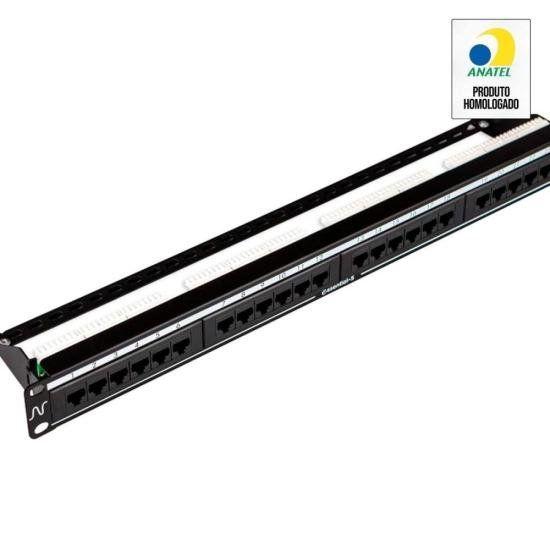 Imagem de Patch Panel Cat5E 24 Portas Nexans