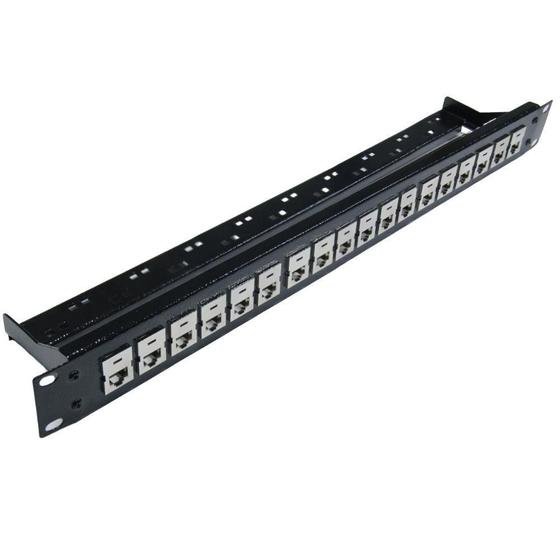 Imagem de Patch Panel Descarregado 18 portas C/ Keystone Cat5e Blindado Ortronics