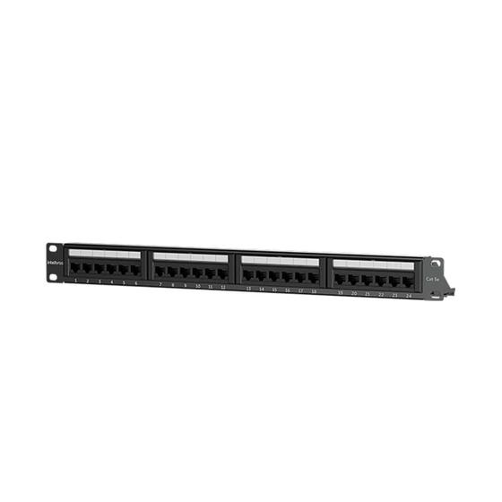 Imagem de Patch Panel Intelbras Impact Lan PP524 Cat5e 24 portas