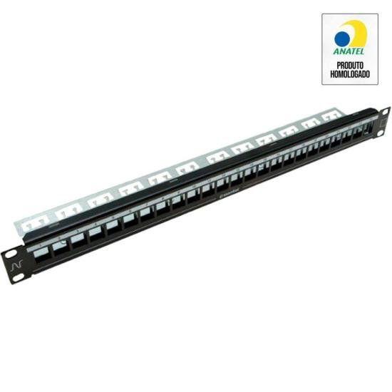 Imagem de Patch Panel Modular 24 Portas Nexans