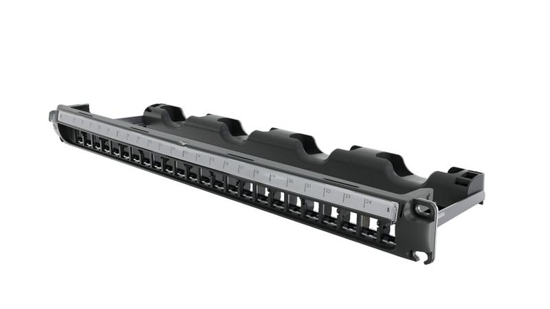 Imagem de Patch Panel Modular Descarregado 24P BLIND - Datawave 35050000