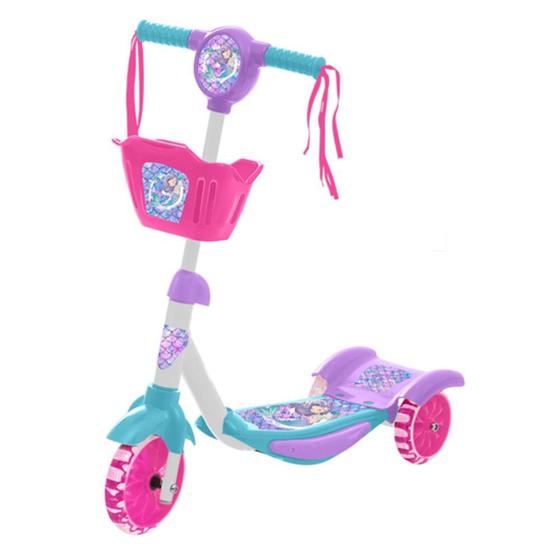 Patinete 3 Rodas com Cesta Sereia Play&Fun é ruim? Patinete 3 Rodas com Cesta Sereia Play&Fun é boa?