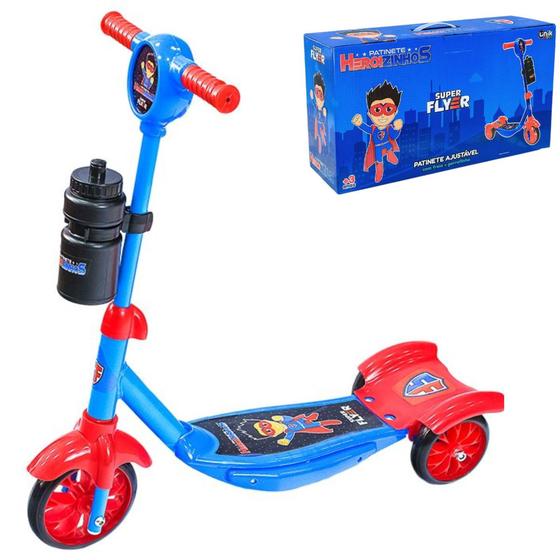 Imagem de Patinete 3 rodas herozinhos SUPER FLYER Unik Toys