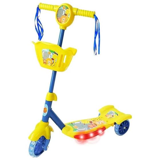 Imagem de Patinete com Cesta Floresta Divertida com Luz e Som - DMR6176 - DM Radical