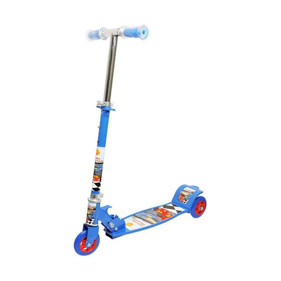 Patinete Infantil 3 Rodas Azul Altura Ajustável Menino Top Menor preço em Patinete Infantil 3 Rodas Azul Altura Ajustável Menino Top
