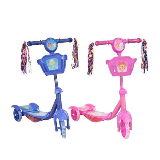 Patinete Infantil 3 Rodas com Led Som e Cesta Menino Menina é boa?
