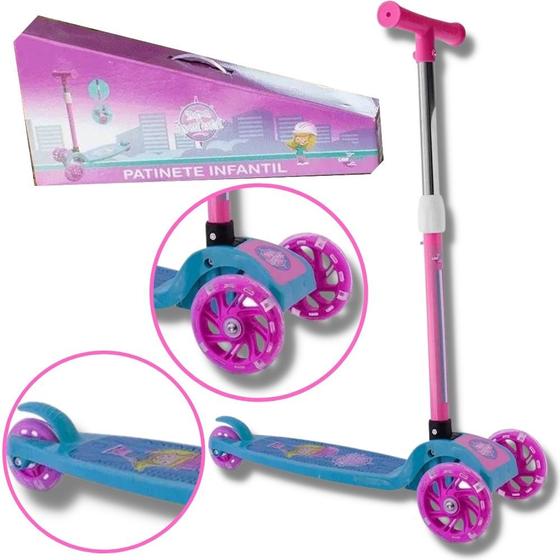 Patinete Niño Años Patinete Plegable De Ruedas Para Niu00f1os