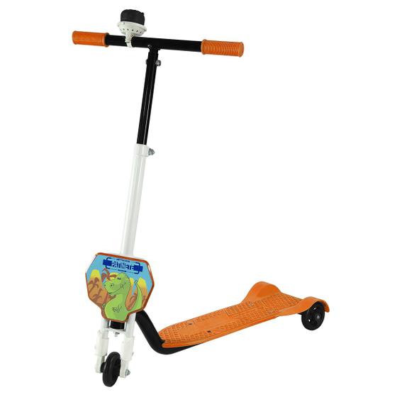 Imagem de Patinete Infantil 3 Rodinhas Para Menina Menino Ajustável Scooter Ate 80 Kilos