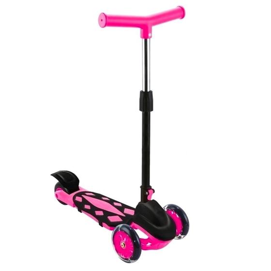 Patinete Infantil Ajustável Radical Power Rosa Até 40kg Menor preço em Patinete Infantil Ajustável Radical Power Rosa Até 40kg