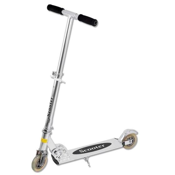 Patinete Infantil Alumínio Cromado Pezinho e Freio Até 70kg - CIE ...