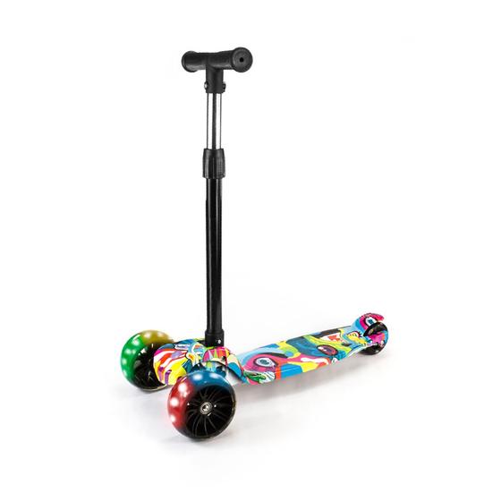 Patinete Infantil Dobrável Com Led Base Scooter Freio BV0011 - Mega Compras Menor preço em Patinete Infantil Dobrável Com Led Base Scooter Freio BV0011 - Mega Compras