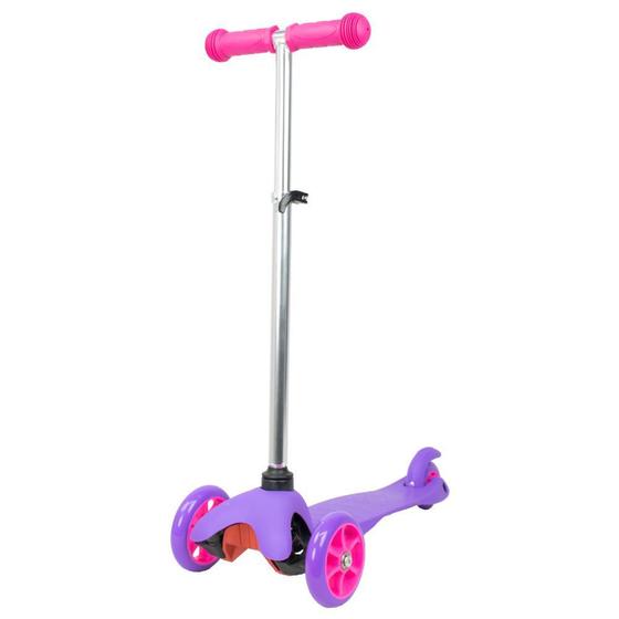 Imagem de Patinete Infantil Radical 3 Rodas Lilás/Roxo - BBR Toys