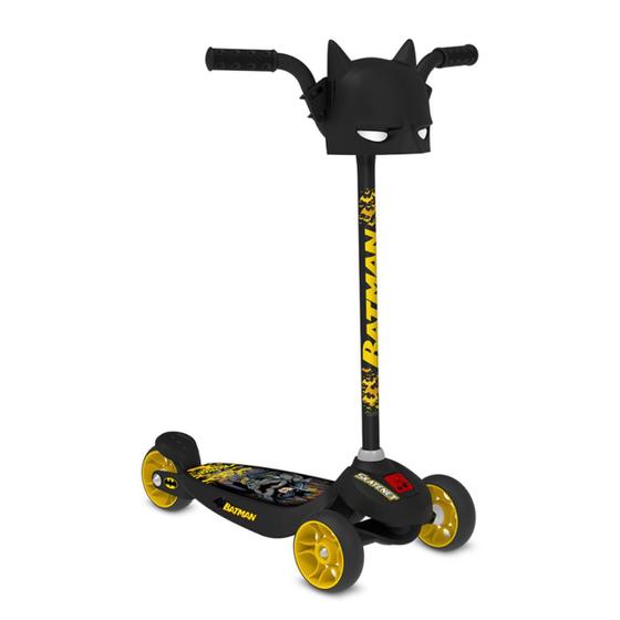 Imagem de Patinete Infantil Skatenet Batman 3 Rodas - Bandeirante 3203