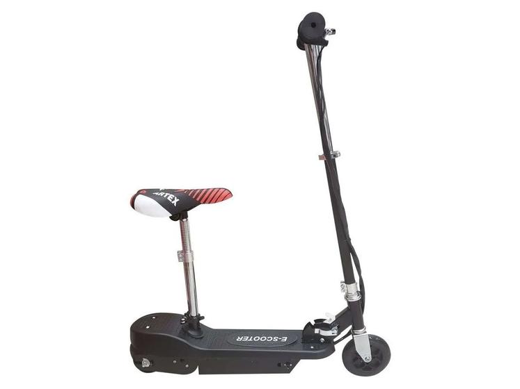 Imagem de Patinete Motorizado Preto Elétrico Scooter Infantil Até 70kg