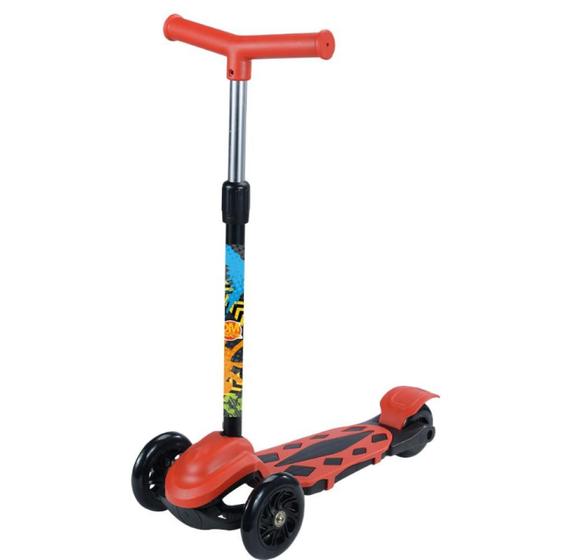Patinete Power Infantil Ajustável Radical Vermelho Até 40kg - DM TOYS Imagem de Patinete Power Infantil Ajustável Radical Vermelho Até 40kg