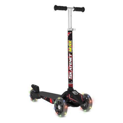 Imagem de Patinete Skatenet Max Black Led 1520 - Bandeirante