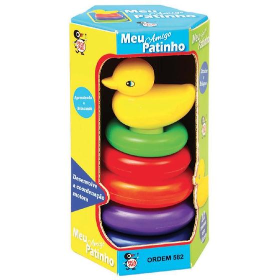 Patinho Didático Brinquedos Para Bebês - Pica Pau - Pica-pau ...