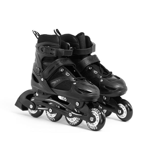 Patins 4 Rodas Roller Semi-Profissional Adulto e Infantil Bota Ajustável Com Bag para Transporte é boa?