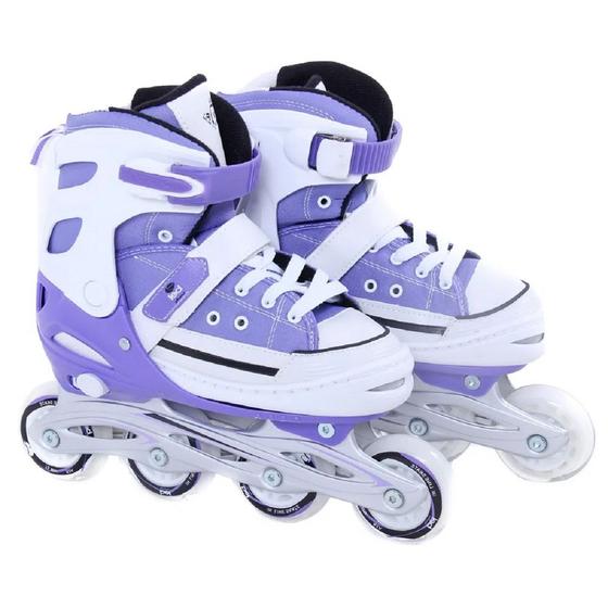 Imagem de Patins All Style Street Rollers Tam P Roxo 377209 Bel Fix