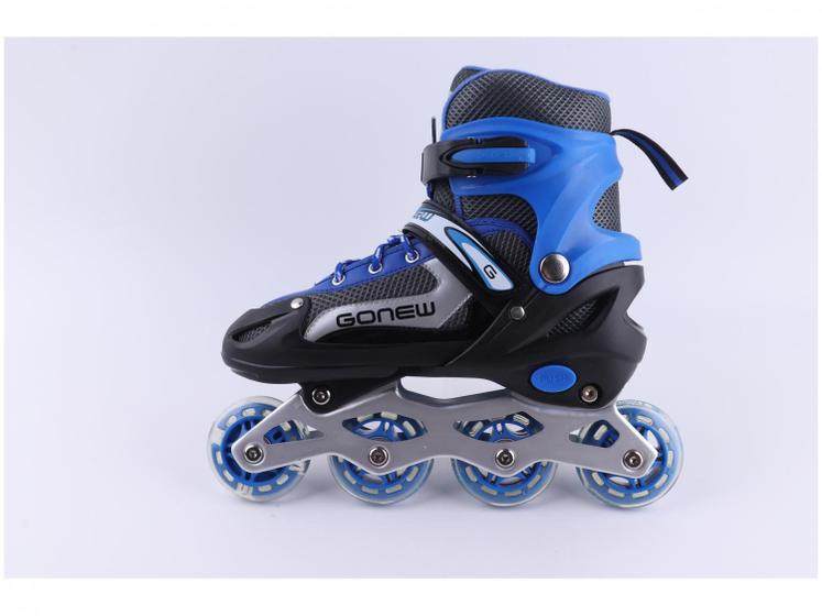 Patins in Line Infantil Gonew Wheel Abec Menor preço em Patins in Line Infantil Gonew Wheel Abec
