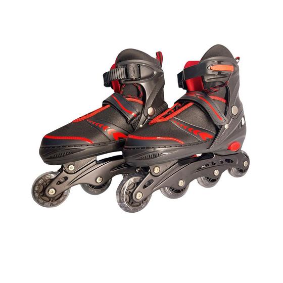 Imagem de Patins Infantil Ajustável Com Luz LED BH Store 31-34