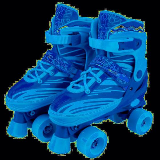 Imagem de Patins Infantil Roller 38/41 Azul ajustado - Fenix RL-02A