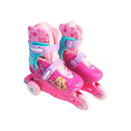 Imagem de Patins Inline Ajustável - Belinda - Tam 27-30 - DMR5874 - DM Toys