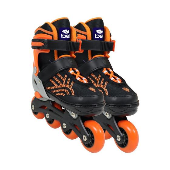 Patins Inline Bel Flexx 3.0 Laranja P (29-32) (P55) Menor preço em Patins Inline Bel Flexx 3.0 Laranja P (29-32) (P55)