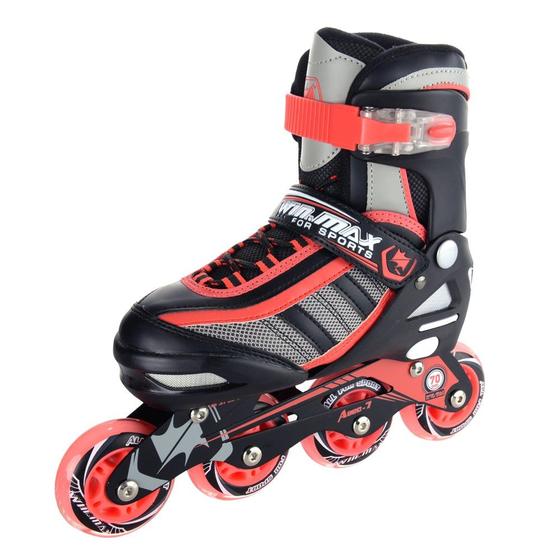 Imagem de Patins Inline Dois Em Um Winmax Wme77715 Vermelho G