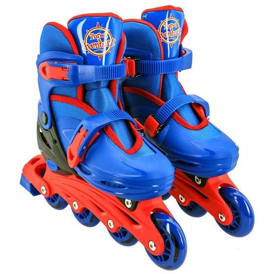 Imagem de Patins Inline Unitoys Com Kit Segurança 30-33 1786S - ul