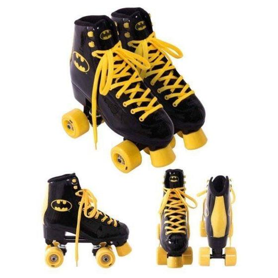 Imagem de Patins Quad Batman Vinil Tamanho 38 Bel Fix