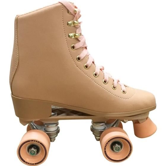 Imagem de Patins Quad OWL Sports Nude Tamanho 33 Feminino