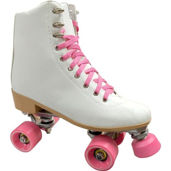 Imagem de Patins Quad Owl Sports Snow Pink Aluminum