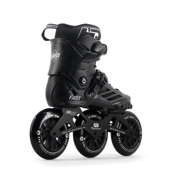 Patins Roller Hd Inline Fast Pro 125mm Abec9 Premium Menor preço em Patins Roller Hd Inline Fast Pro 125mm Abec9 Premium