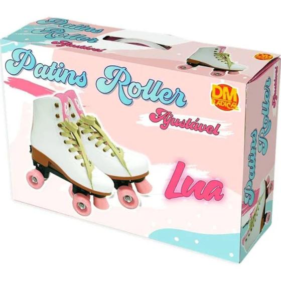 Imagem de Patins Roller Lua 4 Rodas  Ajustável 35 ao 38