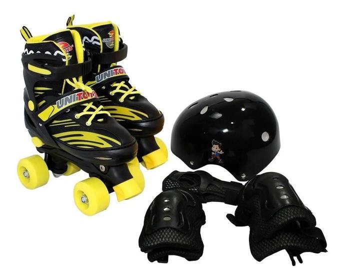 Patins Roller Quad Magasin Patins Roller Quad Rodas Infantil 34-37