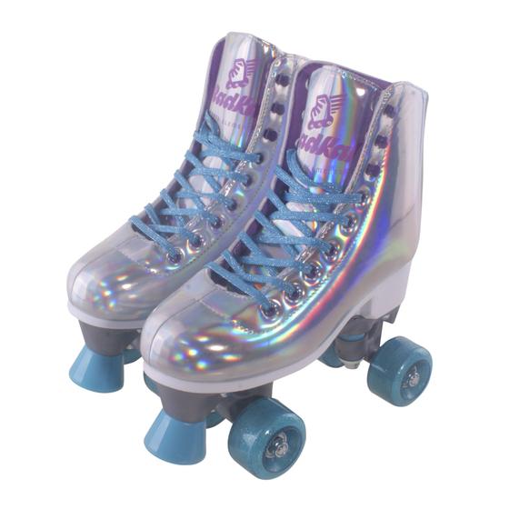 Imagem de Patins Shine com 4 Rodas Lilás Platinado Fenix PH-01 PL