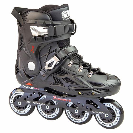 Imagem de Patins Traxart Dynamix Black - 80mm ABEC 7