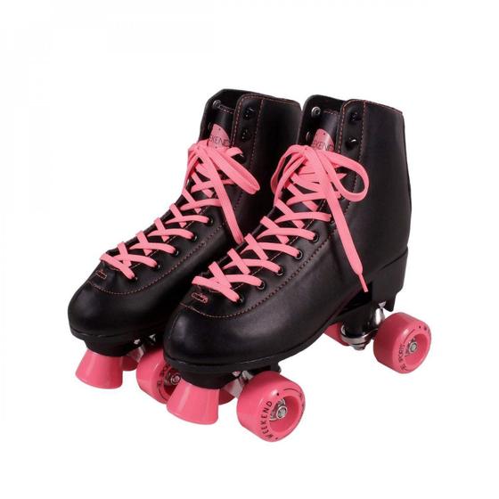 Imagem de Patins Weekend Clássico 4 Rodas Tamanho 35 Bel Fix Preto