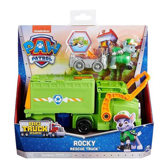 Patrulha Canina BIG TRUCK PUPS ROCKY Rescue TRUCK SUNNY 3244 - Carrinho ...