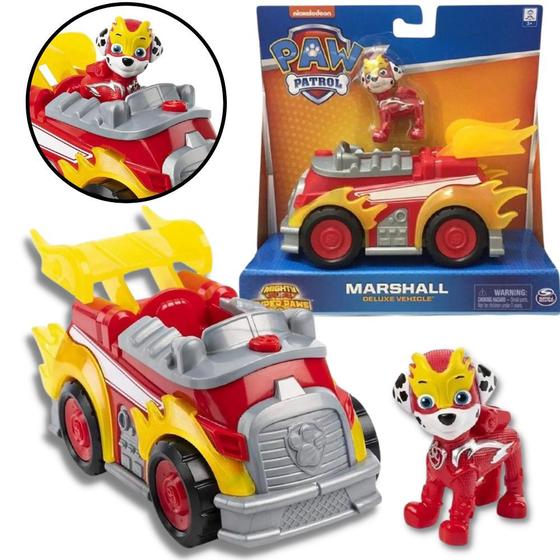Patrulha Canina - Boneco Marshall e Carro Deluxe - Sunny - Spin Master ...