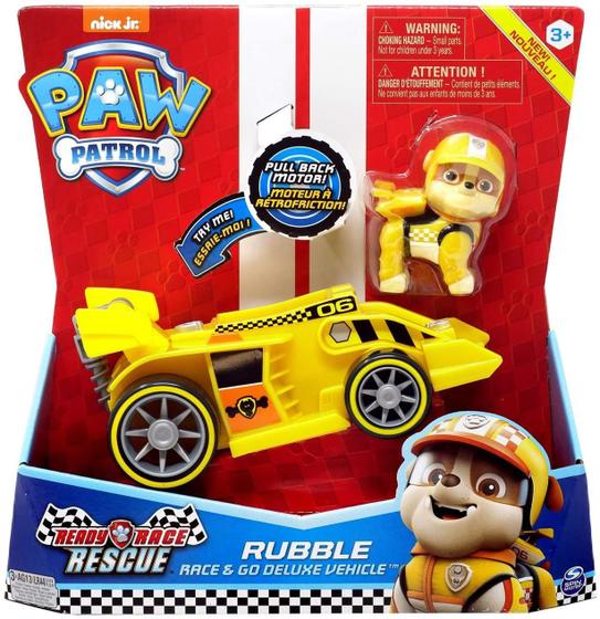 Patrulha Canina Carro De Corrida Rubble Com Som 1297 - Sunny - Carrinho ...