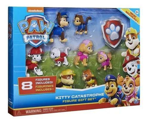 Imagem de Patrulha Canina Kit Com 8 Figuras  - Kitty Catastrophe  Sunny