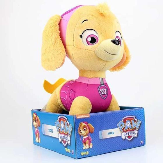 Patrulha Canina Pelúcia Skye - 30cm - 1342 - Sunny Menor preço em Patrulha Canina Pelúcia Skye - 30cm - 1342 - Sunny